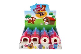 Zvířátko v přepravním boxu plast 7x9cm 3 barvy 12 ks v boxu