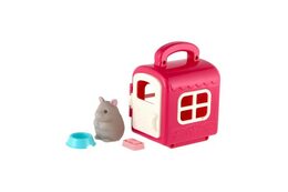 Zvířátko v přepravním boxu plast 7x9cm 3 barvy 12 ks v boxu