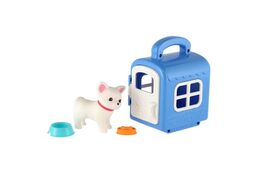 Zvířátko v přepravním boxu plast 7x9cm 3 barvy 12 ks v boxu