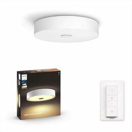 Stropní svítidlo Philips 40340/31/P6 Hue Fair White Ambiance, kruhové 44cm - bílé