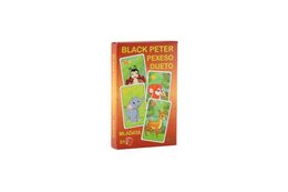 Černý Petr Mláďata kreslená společenská hra v papírové krabičce 7x10,5x1,5cm