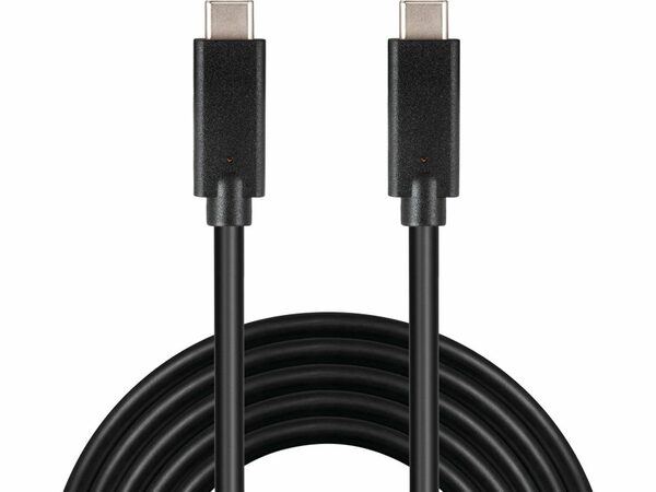 Kabel USB-C M/M USB 3.2 generation 2x2, 3A, 20Gbit/s  černý, 3m