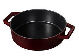 BERLINGERHAUS Pekáč litinový s poklicí 26 cm Burgundy Line BH-6498