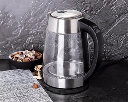 BERLINGERHAUS Rychlovarná konvice 1,7 l s nastavením teploty nerez BH-9127