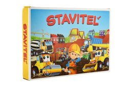 Staviteľ 3 logické hry společenská hra v krabici 29x20x4cm
