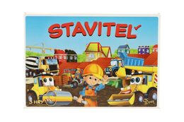 Staviteľ 3 logické hry společenská hra v krabici 29x20x4cm