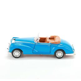 Auto veterán kov/plast 12cm na zpětné natažení mix druhů v krabičce 17x12x7,5cm