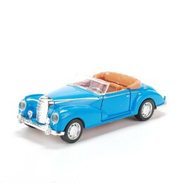 Auto veterán kov/plast 12cm na zpětné natažení mix druhů v krabičce 17x12x7,5cm