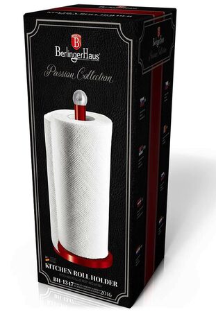 BERLINGERHAUS Držák na papírové utěrky Burgundy Metallic Line BH-1347