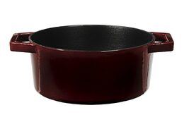 BERLINGERHAUS Pekáč litinový s poklicí 24 cm Burgundy Line BH-6497