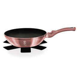 BERLINGERHAUS Pánev WOK s titanovým povrchem 28 cm I-Rose Edition BH-6030