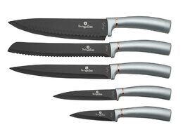 BERLINGERHAUS Sada nožů s magnetickým stojanem 6 ks Moonligt Collection BH-2515