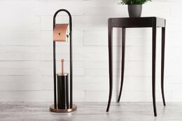 BERLINGERHAUS WC sada nerez Black Rose Collection 80 cm BH-6552