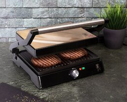 BERLINGERHAUS Kontaktní gril s nepřilnavým povrchem 2000 W Rosegold Metallic Line BH-9135