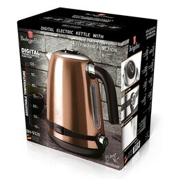 BERLINGERHAUS Rychlovarná konvice s regulací teploty 1,7 l Rosegold Metallic Line BH-9326