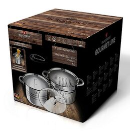 BLAUMANN Hrnec na těstoviny s cedící vložkou Gourmet Line nerez 20 cm BL-3132
