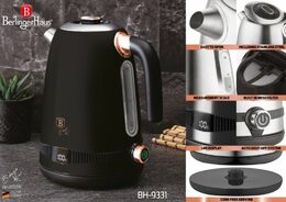 BERLINGERHAUS Rychlovarná konvice s regulací teploty 1,7 l Black Rose Collection BH-9331