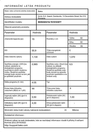 Informační list