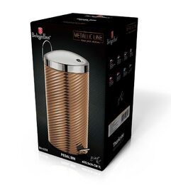 BERLINGERHAUS Koš odpadkový nerez 7 l Rosegold Metallic Line BH-6298