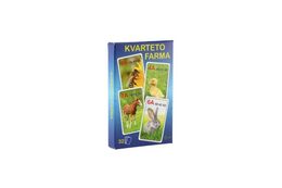 Kvarteto Farma v papírové krabičce 7x10x1cm