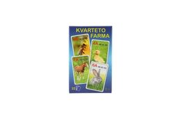 Kvarteto Farma v papírové krabičce 7x10x1cm