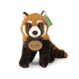 Rappa Plyšová panda červená 20 cm  ECO-FRIENDLY