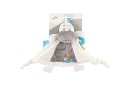 Dinosaurus usínáček chrastítko plyš 23cm na kartě v sáčku 0+
