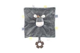 Osel/Oslík usínáček chrastítko plyš 20cm na kartě v sáčku 0+