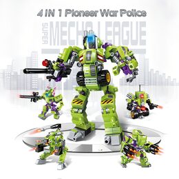 Qman Pioneer Police-Apocalypse 1802 sada 4v1