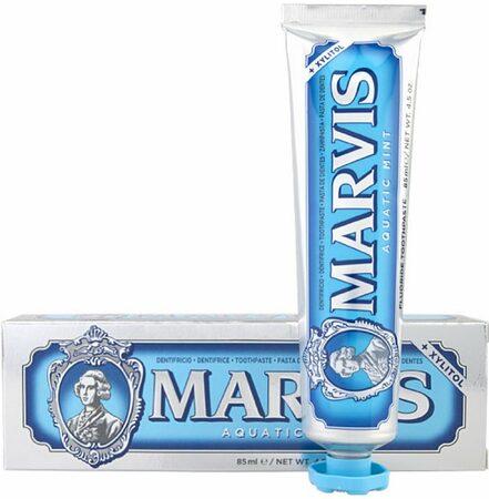 Marvis Aquatic Mint zubní pasta s fluoridy 85 ml