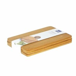 KELA Prkénko krájecí KATANA sada 3ks bambus 20 x 14 cm KL-12014