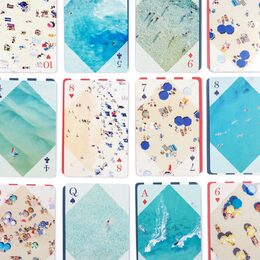Galison Sada hracích karet Pláž Gray Malin