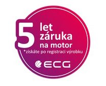 5 let záruka ECG na motor