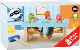 small foot Dřevěná hra zatloukej ptáka - poškozený obal