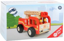 small foot Dřevěné auto hasiči