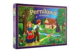 Perníková chaloupka 2 společenské hry v krabici 34x25x4cm SK verze