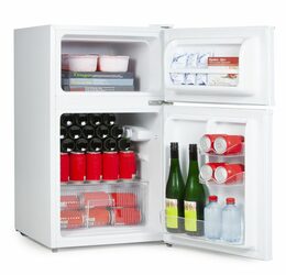 Lednice s mrazákem nahoře - bílá - Primo PR102FR, Objem chladničky: 61 l