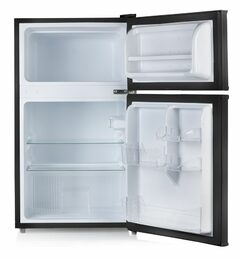Lednice s mrazákem nahoře - černá  - Primo PR107FR, Objem chladničky: 61 l
