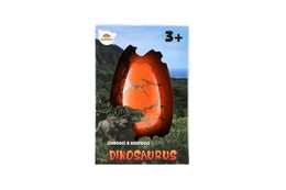 Vejce líhnoucí a rostoucí dinosaurus plast 2 barvy v krabičce 10x15cm  6ks v boxu