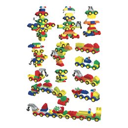 L-W Toys Junior kostky Auta 62 ks