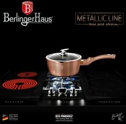 BERLINGERHAUS Rendlík s poklicí s mramorovým povrchem 16 cm Rosegold Metallic Line BH-1524