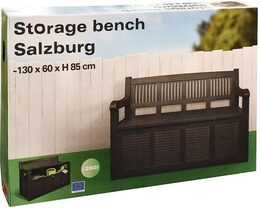 PROGARDEN Zahradní lavice s úložným prostorem 130x60x85cm KO-Y54970380