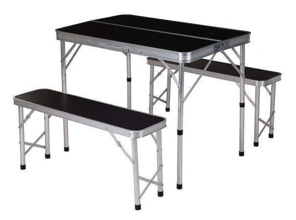 PROGARDEN Kempingový set skládací stůl + lavice KO-CM4100100