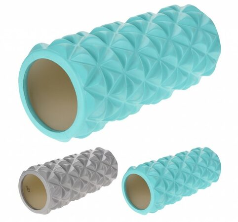 XQMAX Jóga válec pěnový Foam Roller 33 x 14,5 cm zelená KO-8DM000420zele