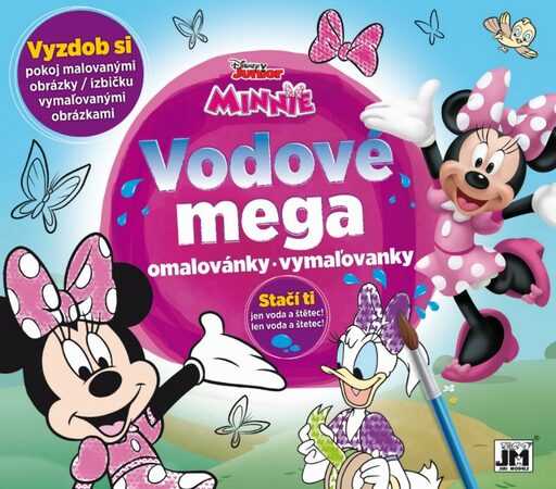 JIRI MODELS Vodové mega omalovánky/ Minnie