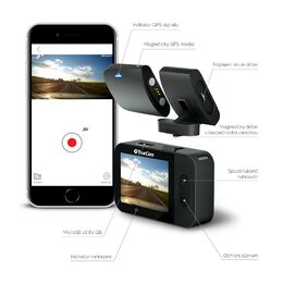 TrueCam M5 GPS WiFi (s hlášením radarů)