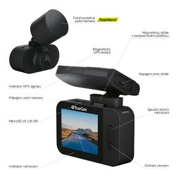 TrueCam M9 GPS 2.5K (s hlášením radarů)