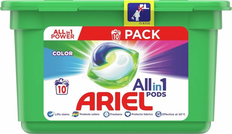 Ariel All-in-1 Color kapsle 10 ks