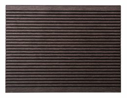 Terasové prkno G21 2,5 x 14,8 x 400 cm, Dark Wood, WPC