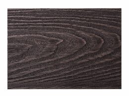 Terasové prkno G21 zakončovací, 2,5 x 14,8 x 400 cm, Dark Wood, WPC